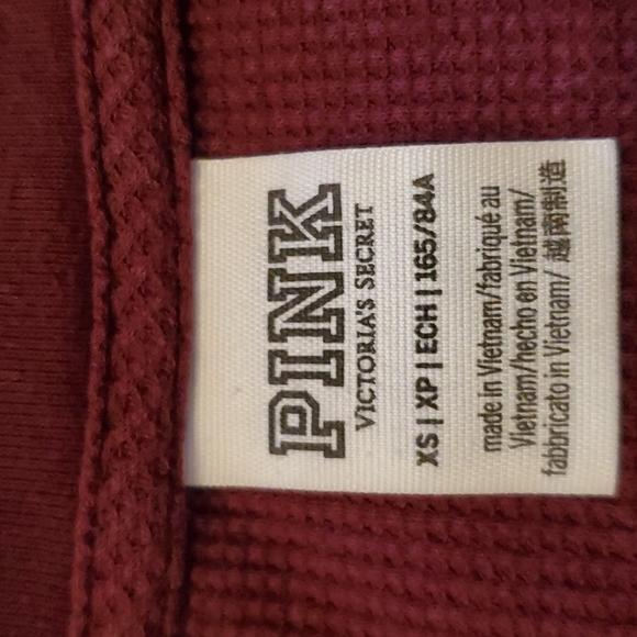 Victoria's Secret PINK thermal shirt - Picture 7 of 8